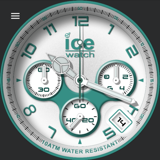 Tribute - Ice Watch Big Big Teal Chronograph