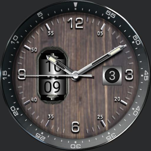 Wood watch