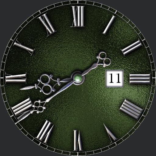 HD Green gothic watch