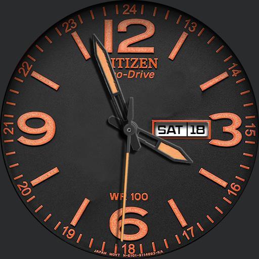 Tribute - Citizen BM8475 - black/orange