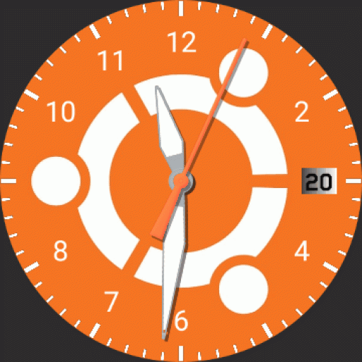 Ubuntu Logo Watch