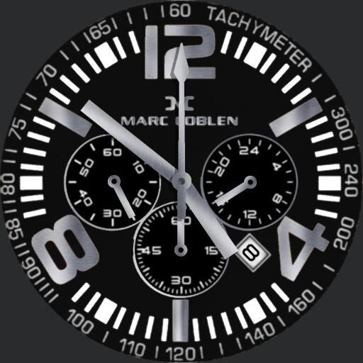 Marc Coblen chronometer - Silver