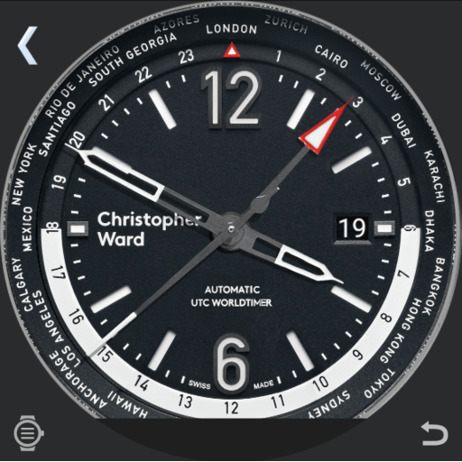 Christopher Ward C-8 UTC Worldtimer