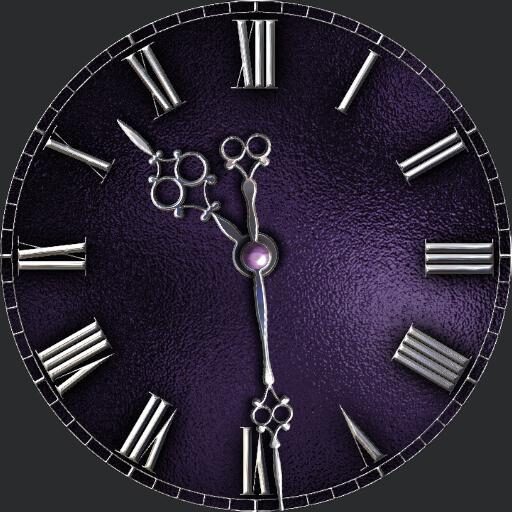 HD Purple gothic watch