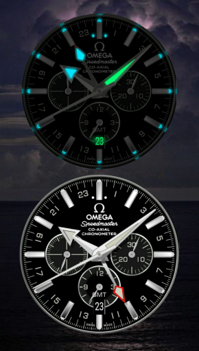 Omega Speedmaster Broad Arrow GMT Lume