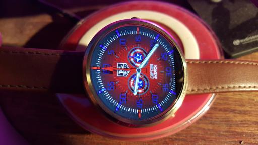 Tab Heuer – Calibre 36 S(mart) – Captain America Hero Version
