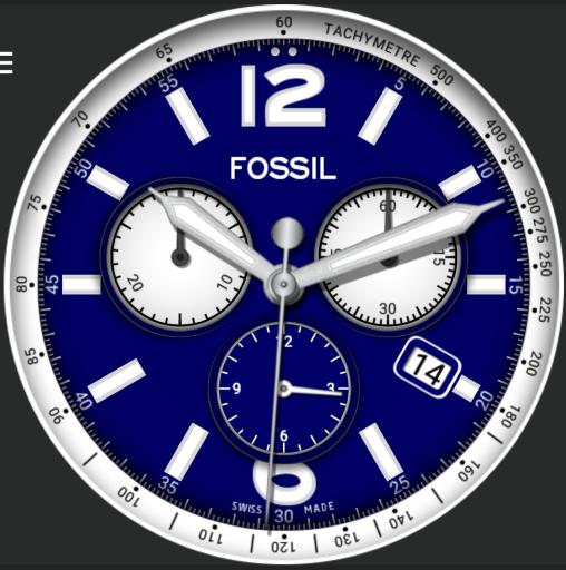 Fossil Blue