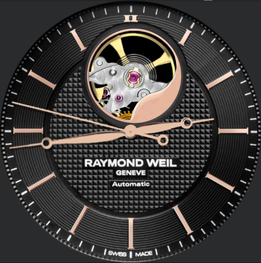 Raymond Weil Freelancer Open Heart Tribute