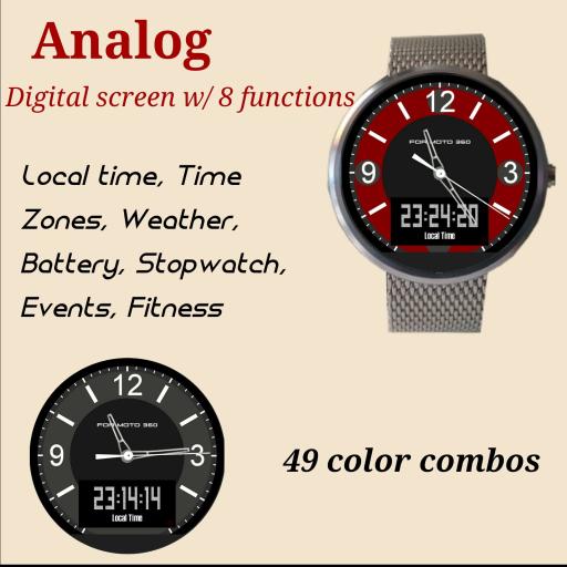 Analog with Digital Screen