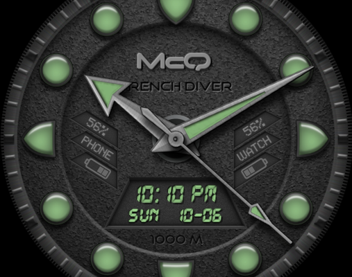 McQ Trench Diver 1000M