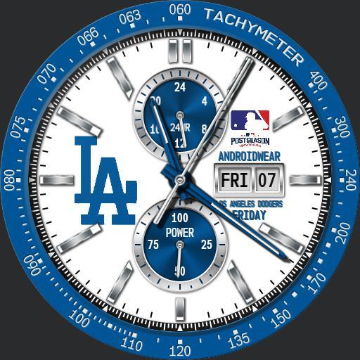 Los Angeles Dodgers 2016 Playoffs Modular Racers by QWW