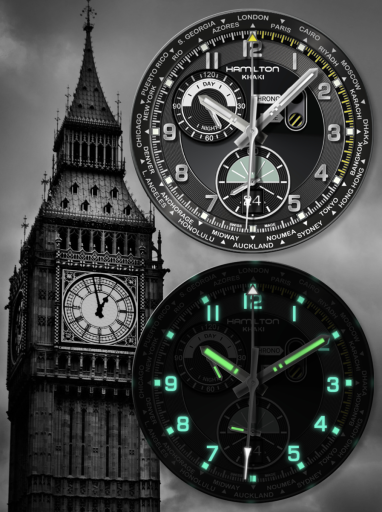 Hamilton Khaki World Timer