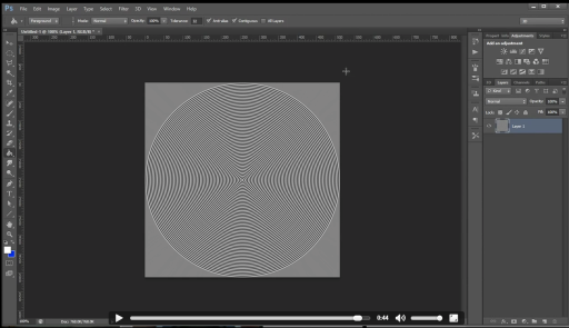 Video Tutorial – Concentric Circles