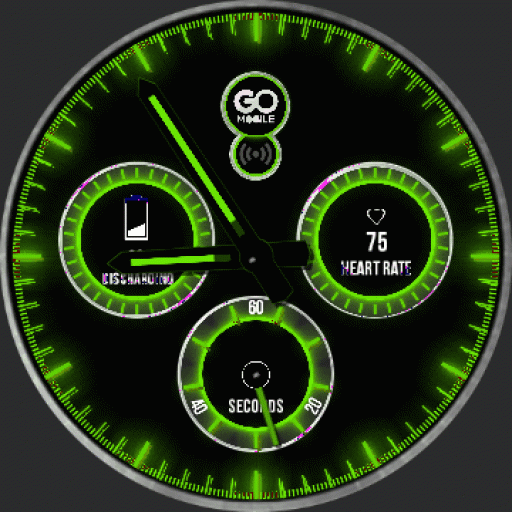 GoMobile Green Analog Watch