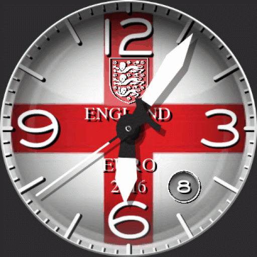 England Football Supporter Face St George Cross