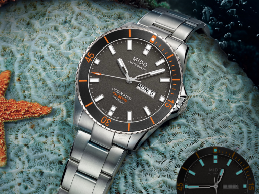 Mido Ocean Star Captain Titanium