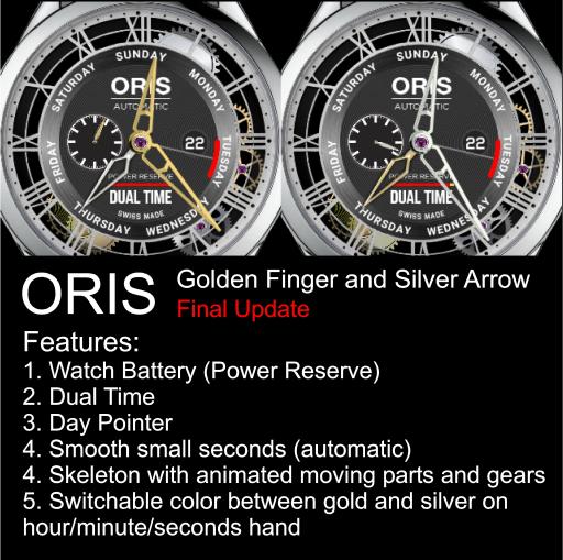 ORIS: Power Reserve Dual Time Classic