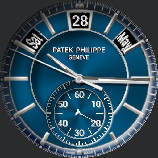 PATEK PHILIPPE  BLUE with Auto dim options