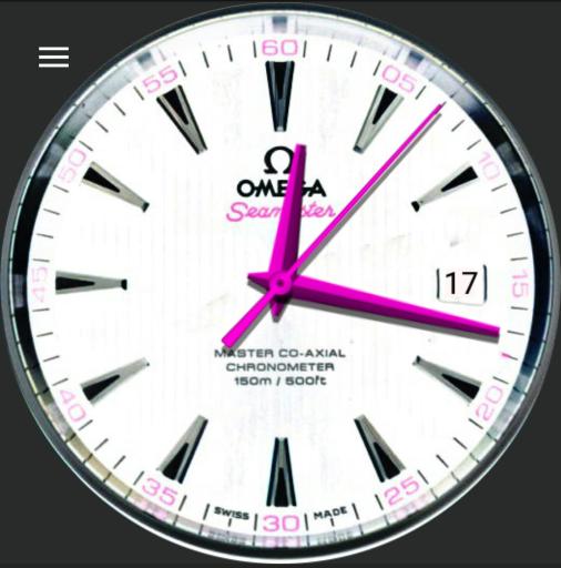 Omega Seamaster WolfEd Pink
