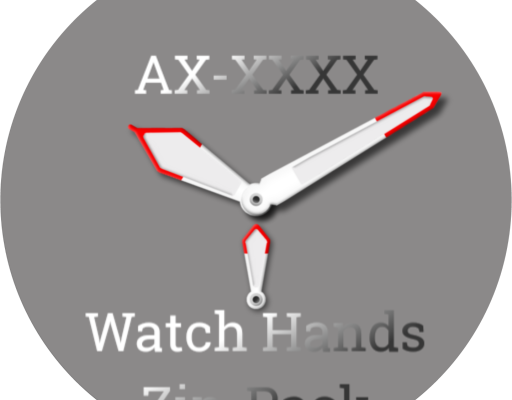 AX-XXXX Watch Hands Zip-Pack