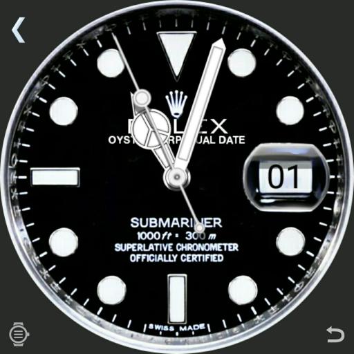 ROLEX SUBMARINER BLACK