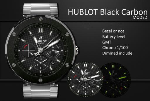 Hublot Carbon Black Moded