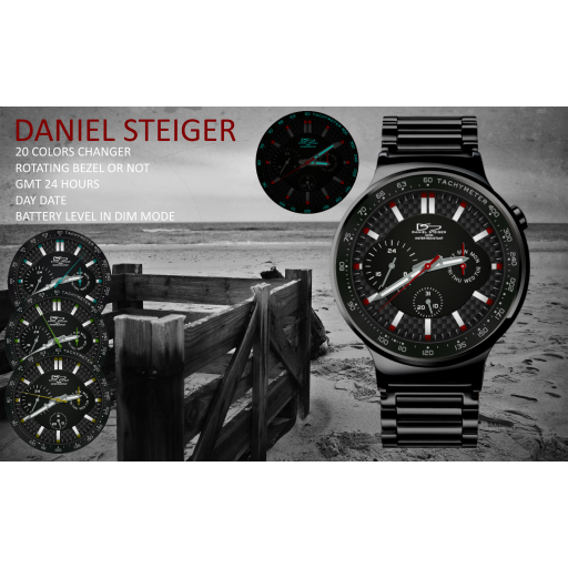Daniel Steiger Day Date GMT Color Changer