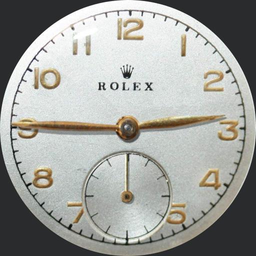 Vintage Rol-ex Aged
