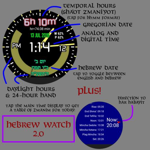 Hebrew Watch