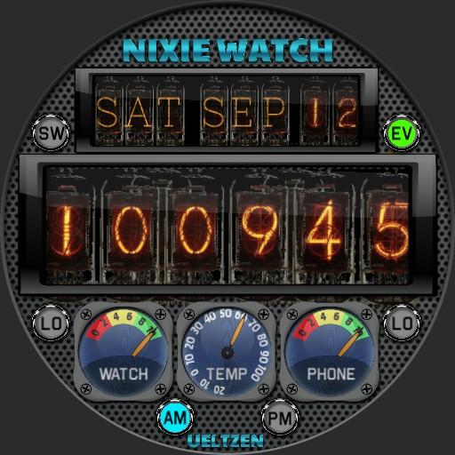 Nixie Tube Watch 12 Hour