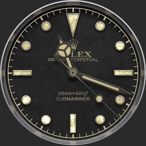 JC Dalisey's Rolex Vintage Submariner dim options and zoom