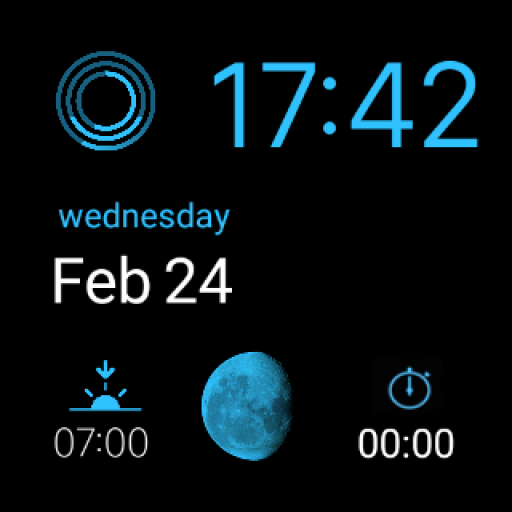 Blue Modular Apple Watch