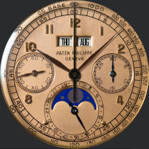 Vintage Patek Philippe Moonphase Chronograph Tribute
