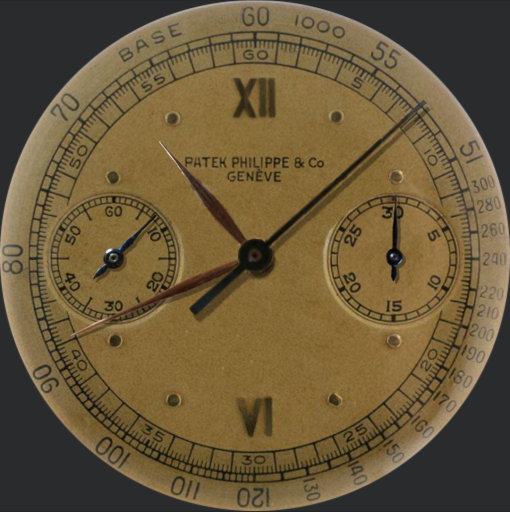 Vintage Patek Philippe Chronograph Tribute