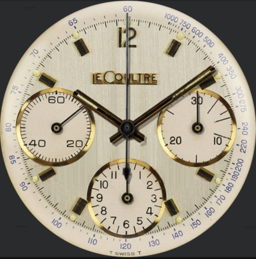 Vintage LaCoultre Chronograph Tribute