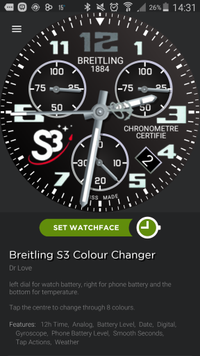 Breitling S3 Colour Changer