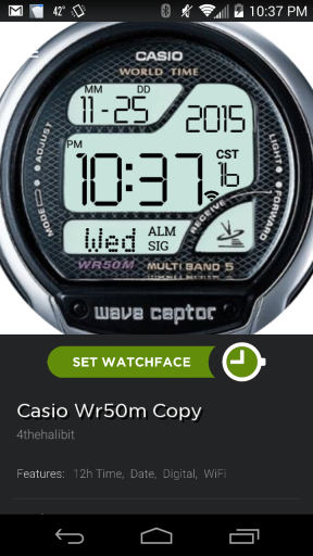 Casio Multi band 2 (not motto)