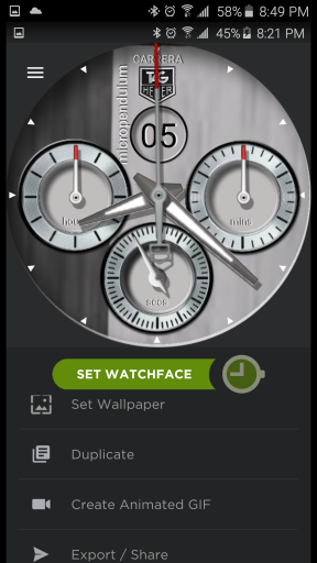 Tag Micro pendulum with dim