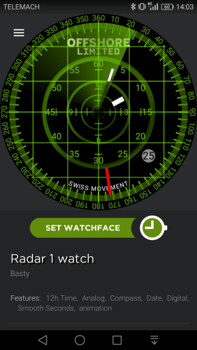 Radar 1 watch