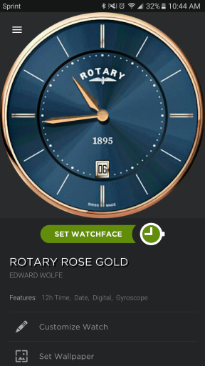 ROTARY ROSE GOLD