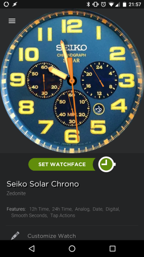 Seiko Solar Chrono