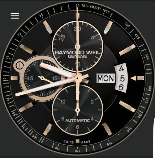 Raymond Weil Freelancer ~ Gold Hands