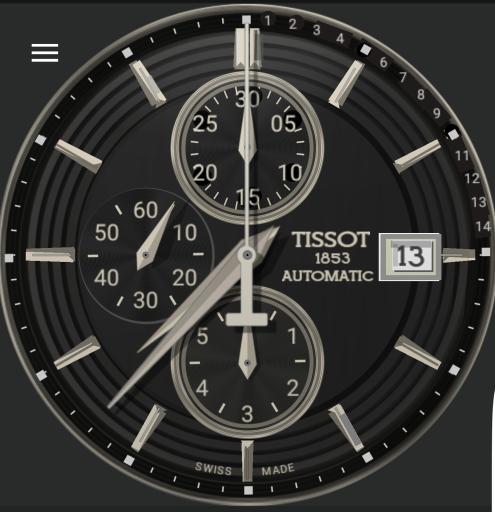 Tissot Silver ~ Contrast Tap r1