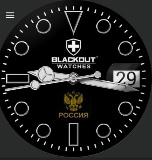 Blackout concept Rolex