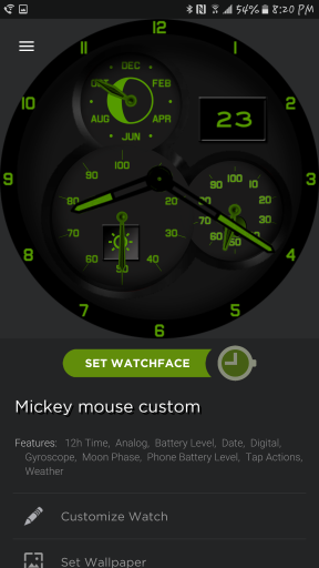 Mickey Mouse Custom Design