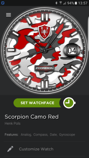 Scorpion Camo Red