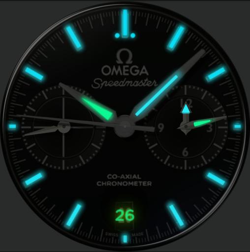 Omega Speedmaster ~Black with Lume