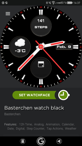 Basterchen watch black version