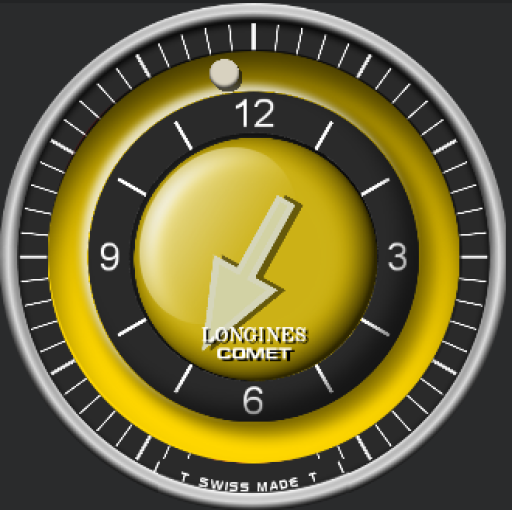 Longines Comet “Mystery Dial”