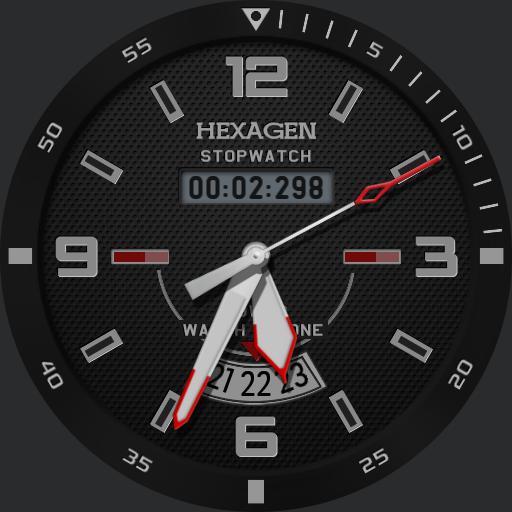 Hexagen stopwatch